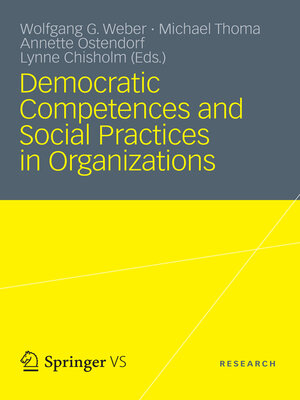 cover image of Democratic Competences and Social Practices in Organizations